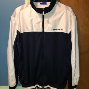 Vintage Reebok Zip up track jacket